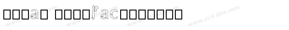 roman typeface字体转换